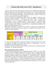 Regolamento ultimo Sistema delle Stelle 2014