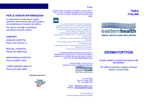 dermatofitosi - Eastern Health