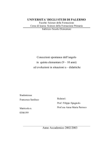 9 – 10 anni - Matematica e Informatica