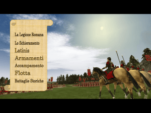 L`esercito romano