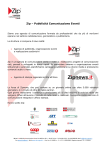 Zip – Pubblicità Comunicazione Eventi