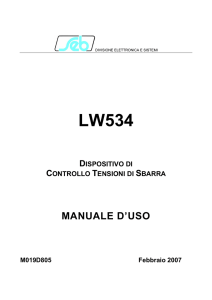 manuale lw534 - seb barlassina