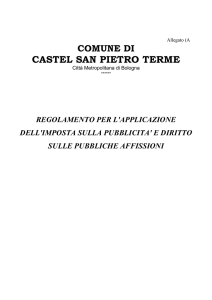 File PDF - Comune di Castel San Pietro Terme