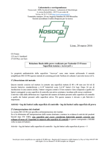 Rapport Acrovyn Bactéricide Laboratoire NosocoTech_IT