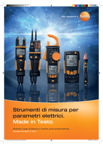 Catalogo Strumenti Elettrici Testo