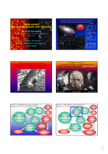 Osservazioni del passato remoto dell` Universo