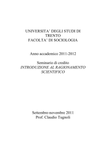 Claudio Tugnoli - Filosofia della verità