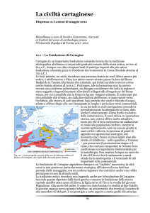 Dispensa 39 (Cartagine) - Corso di Archeologia