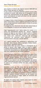 libretto 2005 - tutti i TEATRI della provincia di Macerata