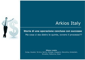 Come Opera Arkios Italy - Il Processo per arrivare al successo di un