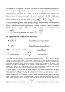 Le equazioni di James Clerk Maxwell 20102011