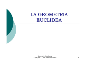 la geometria euclidea