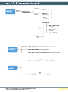 i fenomeni sismici – zanichelli