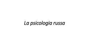 La psicologia russa