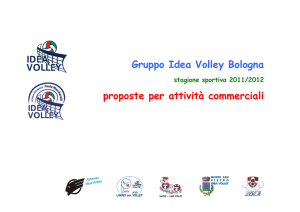 Gruppo Idea Volley Bologna proposte per attività commerciali
