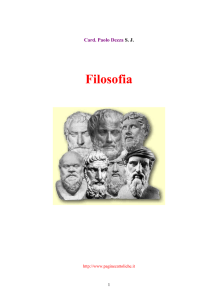 FILOSOFIA - Rassegna Stampa Cattolica