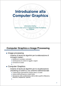 Introduzione alla Computer Graphics