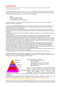 Inadeguatezza - Università degli Studi di Perugia