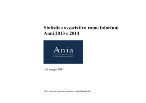 Statistica tecnica ramo infortuni