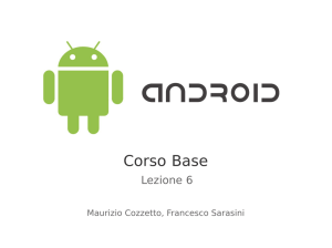 Corso Base Android