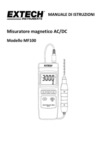 Misuratore magnetico AC/DC