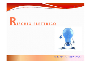 Rischio Elettrico - ARES Associazione Ricerca e Sviluppo