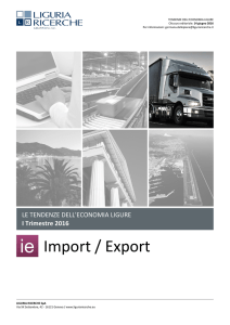 Import / Export - Liguria Ricerche