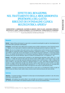 effetti del benazepril nel trattamento della