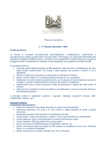 Ricerca di personale: n. 1 IT System Specialist
