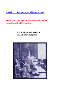 Lezione di Farmacologia - Dentista Milano Famagosta