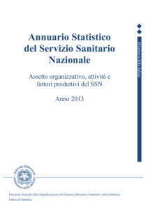 Annuario Statistico del Servizio Sanitario Nazionale