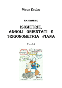 isometrie, isometrie, angoli orientati e trigonometria