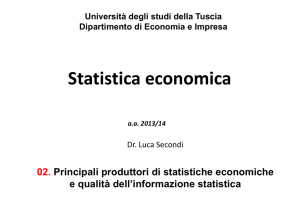 Statistica economica