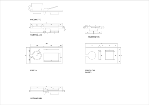 SEZIONE A-AI PIANTA PIANTA DAL BASSO PROSPETTO