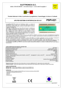 PSPI-021 - Elettronica GC