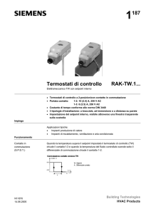 1187 Termostati di controllo RAK-TW.1