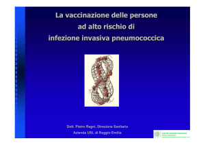 La vaccinazione delle persone ad alto rischio di infezione invasiva