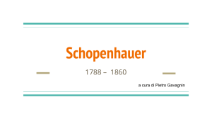 Schopenhauer - Pietro Gavagnin