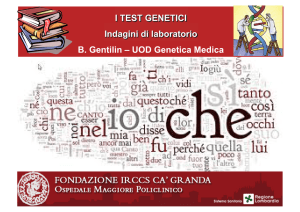 Test genetici