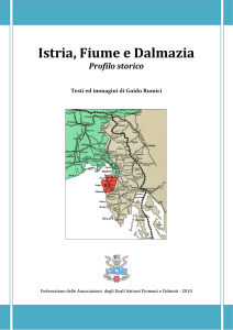 Istria, Fiume e Dalmazia: profilo storico