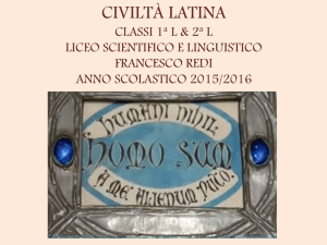 Diapositiva 1 - Liceo "REDI" Arezzo