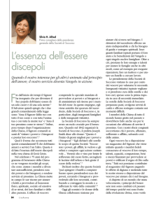 L`essenza dell`essere discepoli