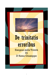 De Ttrinitatis Erroribus