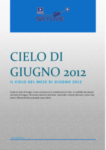 cielo di giugno 2012