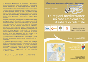 Programma OMeGA Sahara Occidentale