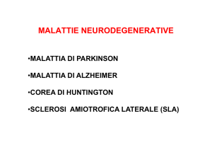 malattie neurodegenerative