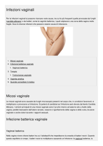 Infezioni vaginali - Magazine Delle Donne