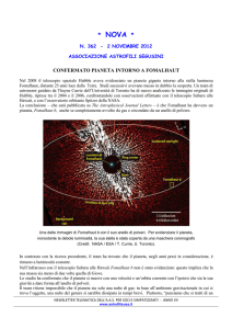 nova newsletter aas 362 02112012 - Associazione Astrofili Segusini