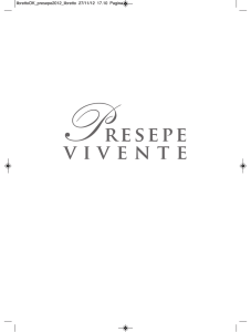 Il libretto del Presepe Vivente a Milano-Corvetto