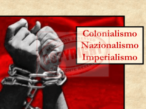 5) Colonialismo ed Imperialismo
